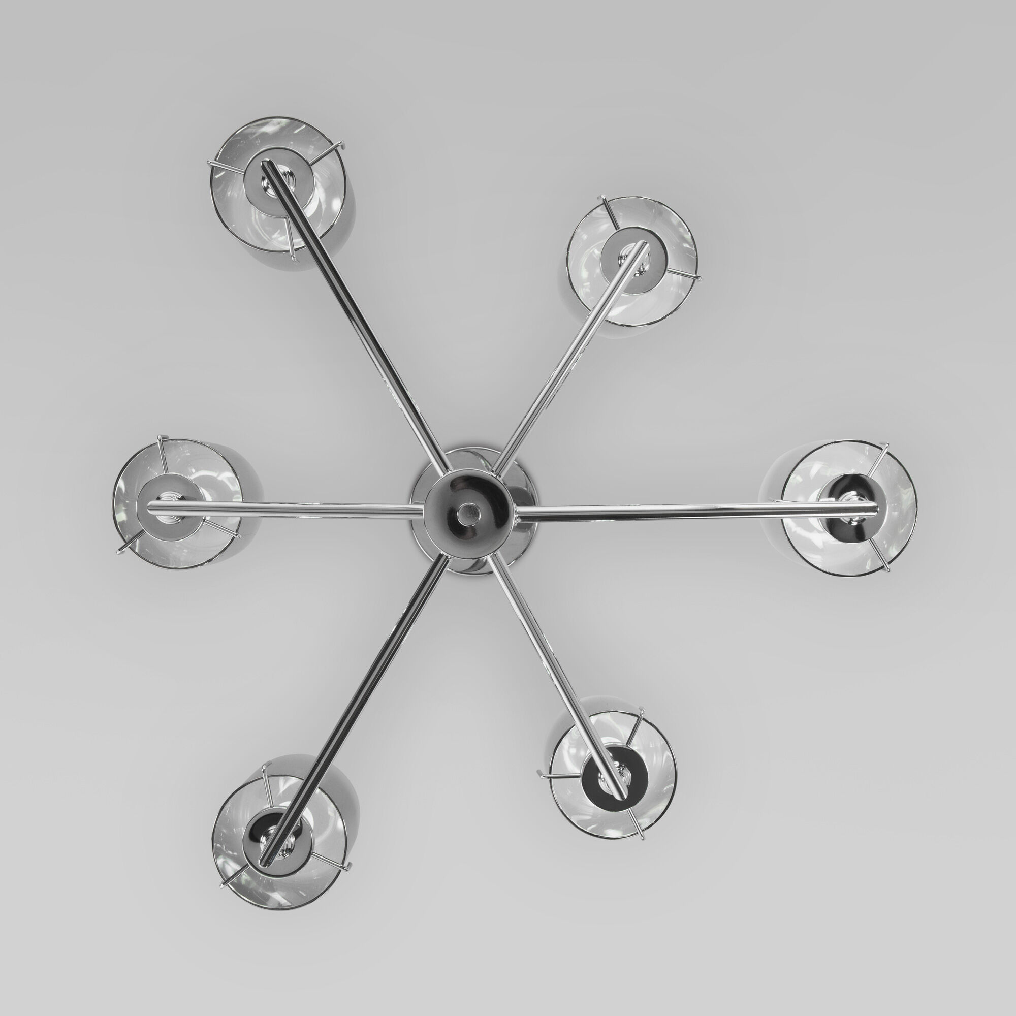 Потолочная люстра со стеклянными плафонами Eurosvet Pluto a065043_EU