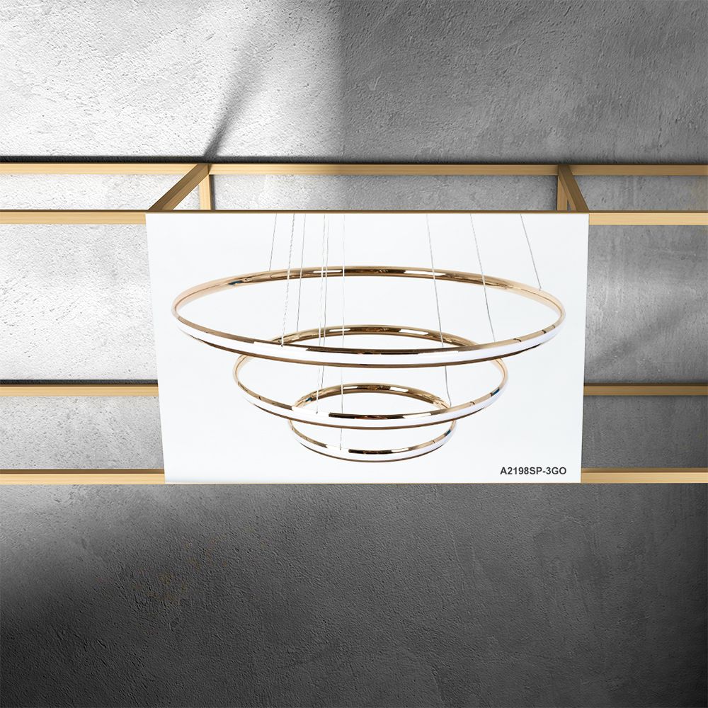 Подвесная люстра ArteLamp MERIDIANA A2198SP-3GO