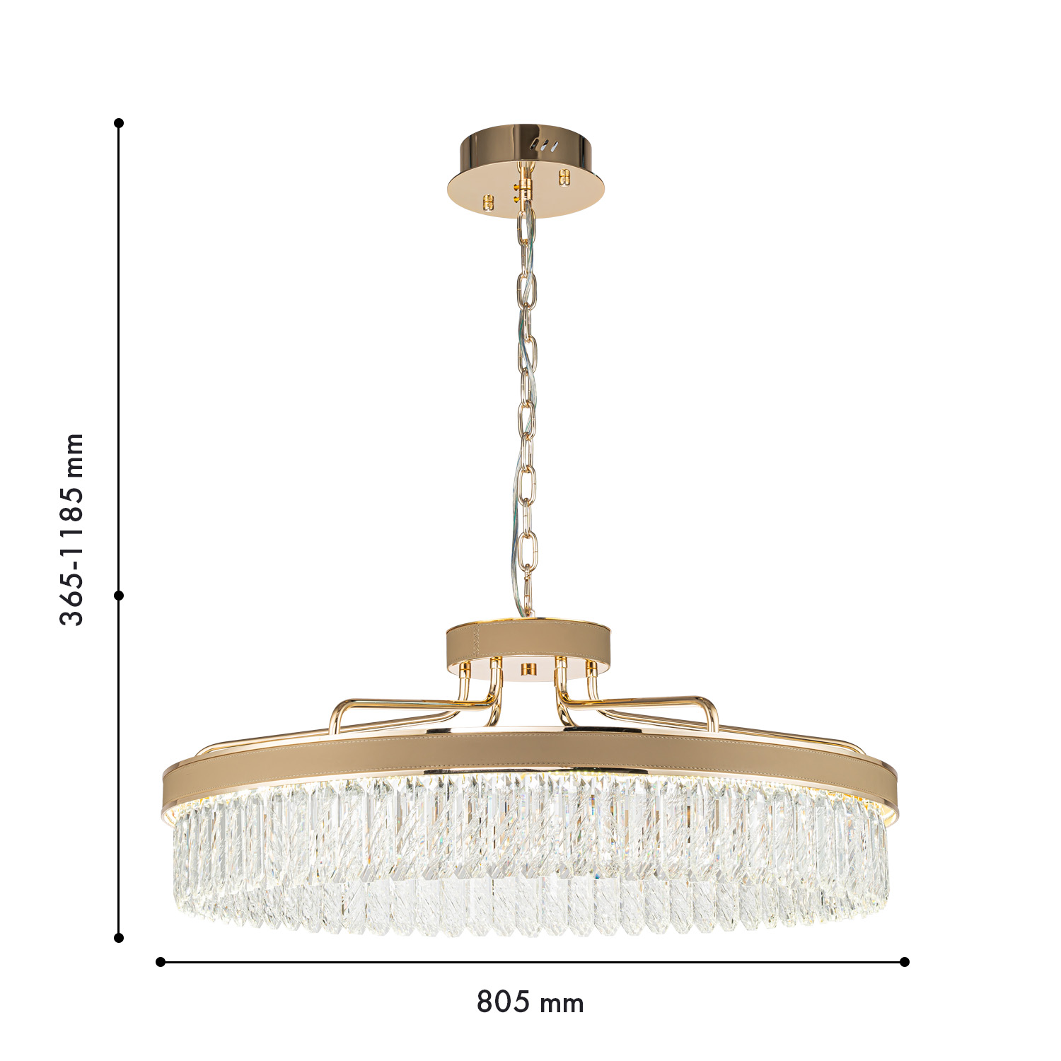 Подвесная люстра Favourite Visconte 4304-8P