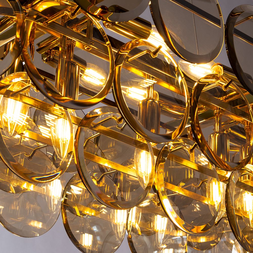 Подвесная люстра Divinare CHLOE 7566/01 SP-13_DI