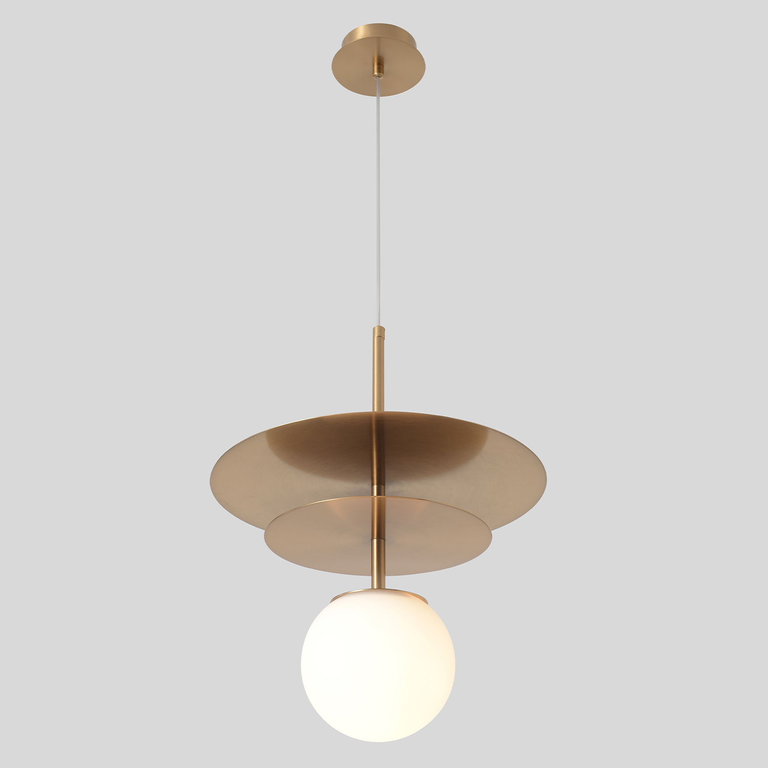 Подвесной светильник Crystal Lux UVA UVA SP1.2 BRASS_CR