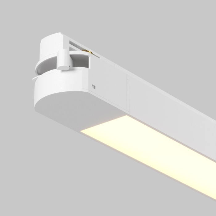 Трековый светильник однофазный светодиодный 12W 220V Maytoni TR000-1-12W3K-W_1_MY