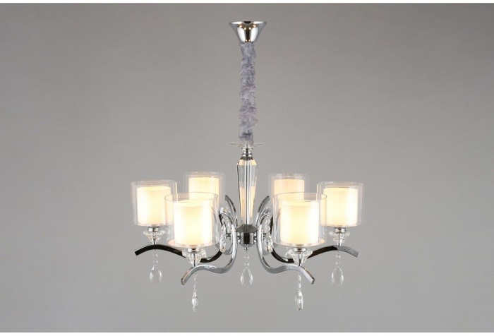 Подвесная люстра хрусталь Omnilux OML-70903-06