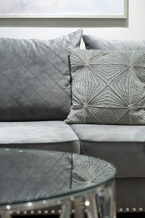 Подушка с бисером Лучи Garda Decor 70SW-20306