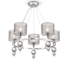 Подвесная люстра Freya Lauren FR5093PL-05CH_MY