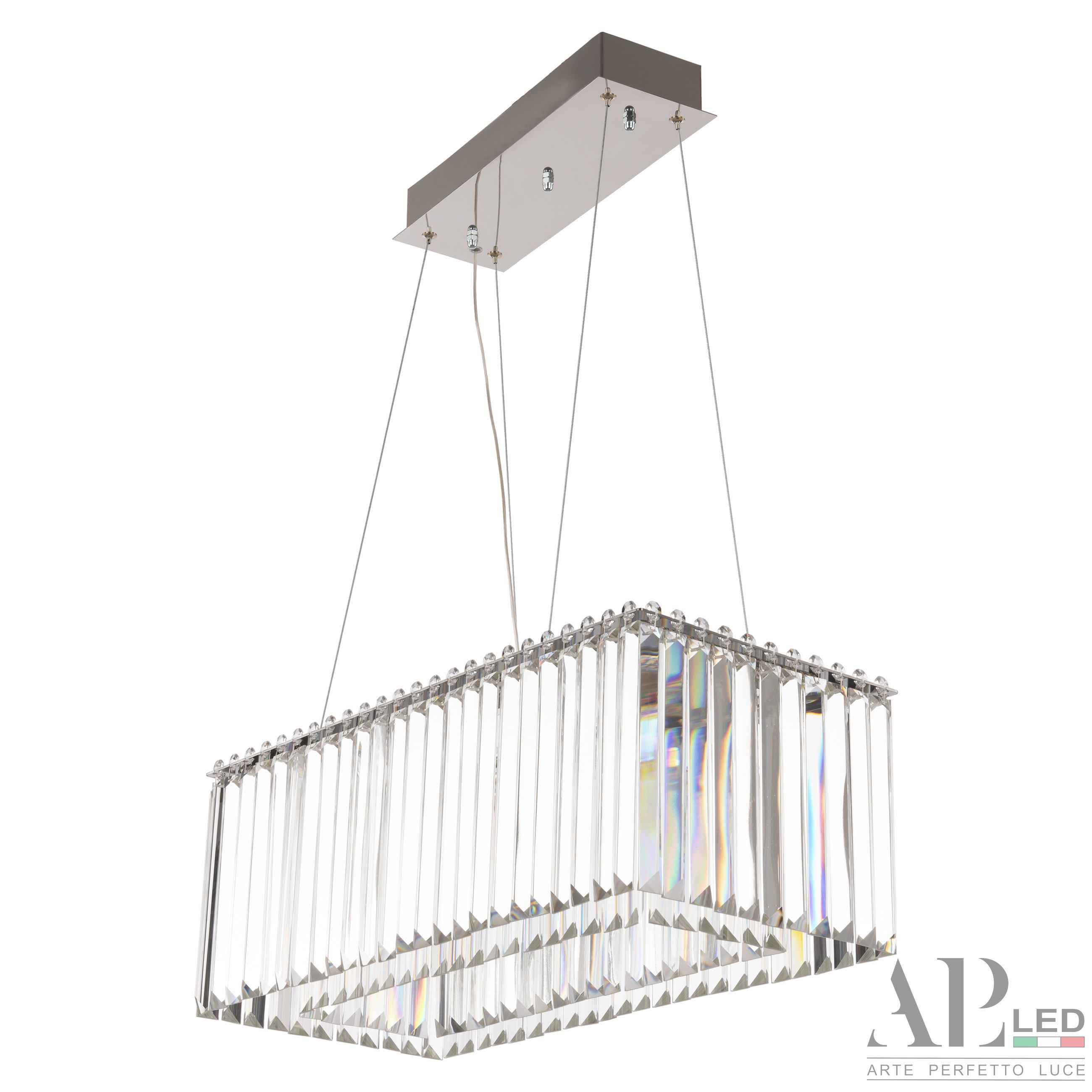 Хрустальная люстра APL LED Sicilia SH11.57.A.Ni.4000_BI