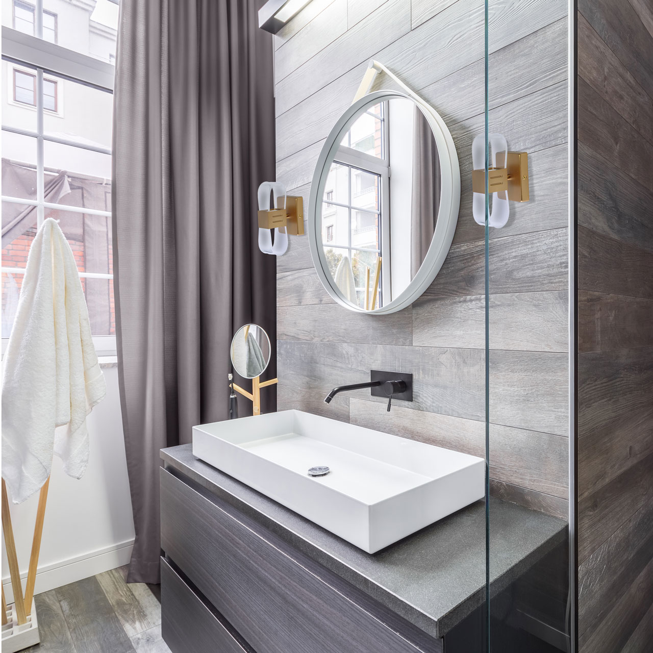 Настенный светильник De City Оскар 510023501_MW