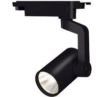 Трековый однофазный светильник светодиодный 220V 20001TRA/02 10W 4200K черный матовый Escada 20001TRA/02LED SBK_ESC