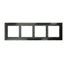 Рамка стеклянная VOLTUM S70 на 4 поста VLS110406