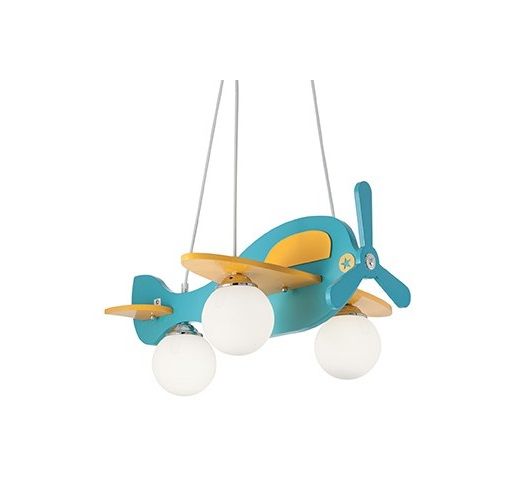 Подвесная люстра Ideallux AVION SP3 AZZURRO_IL