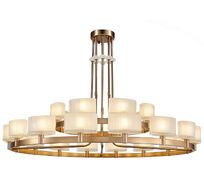 Подвесная люстра NewPort JESSICA 4338+16/C new gold_NP