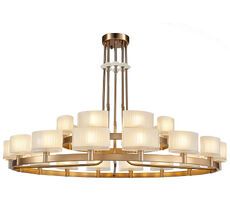 Подвесная люстра Newport JESSICA 4338+16/C new gold_NP