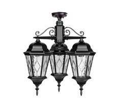 Потолочный светильник уличный IP44 Oasis Light 91470MA/3 cover Bl ромб_OL