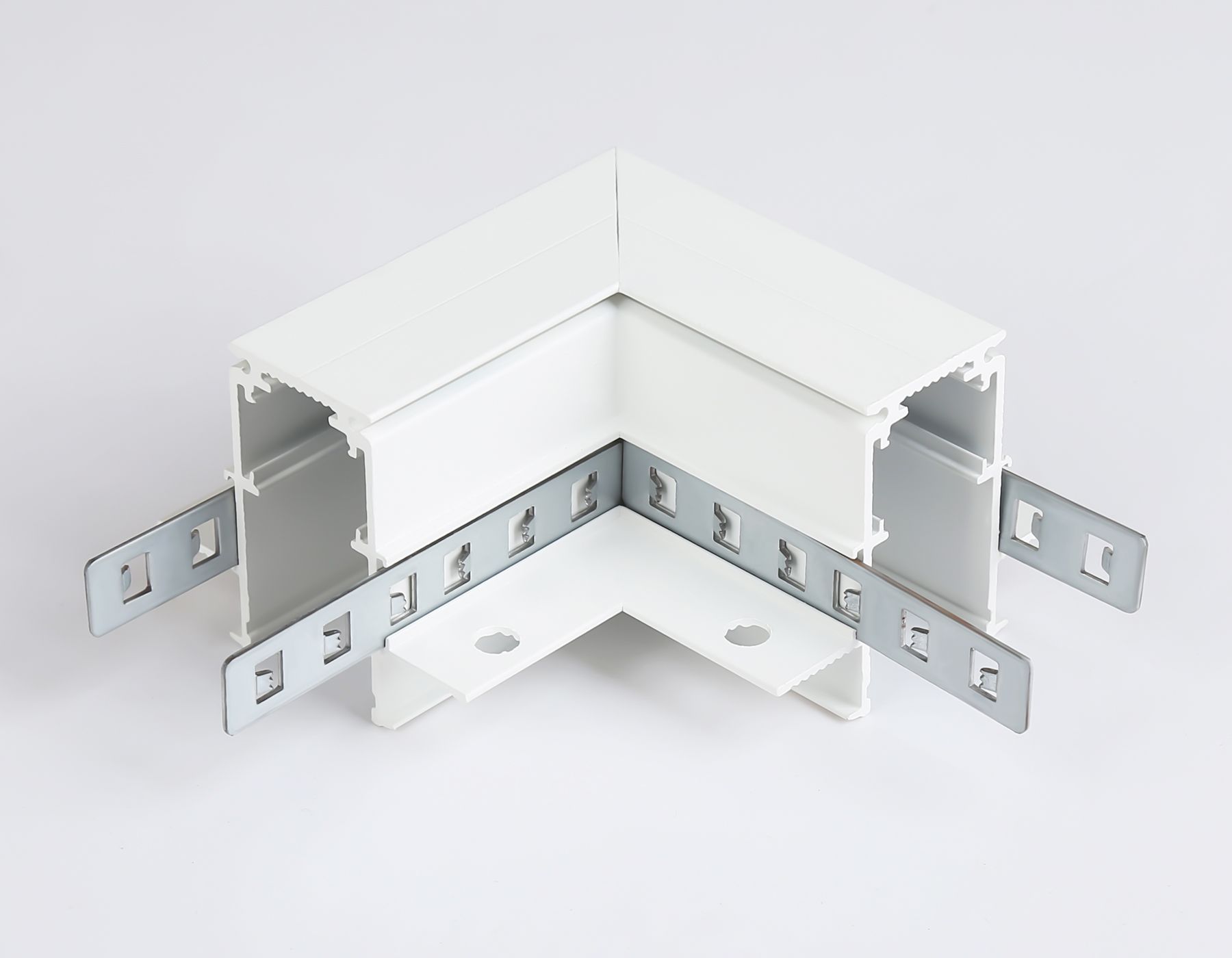 Коннектор угловой для встраиваемого шинопровода Magnetic Ambrella Light TRACK SYSTEM Track System GL3352_AMB