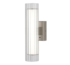 Настенный светильник светодиодный Никель/Белый Прозрачный LED 1*7W 3000K/4000K ST Luce SL2010.101.01