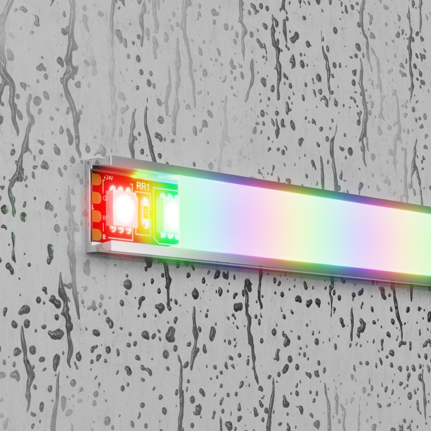 

Светодиодная лента 24В Maytoni LSM 21w RGB 700lm 20038, 20038
