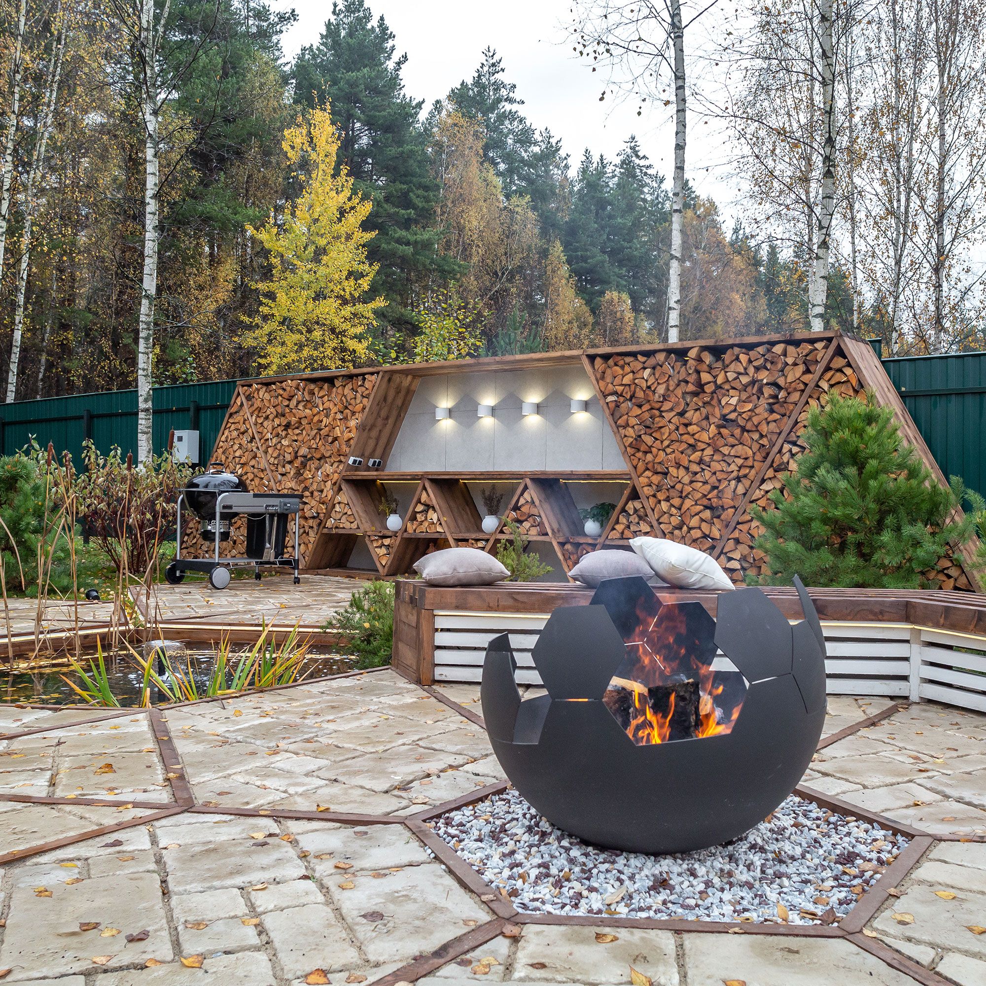 Уличный настенный светильник BLADE a038830_ES