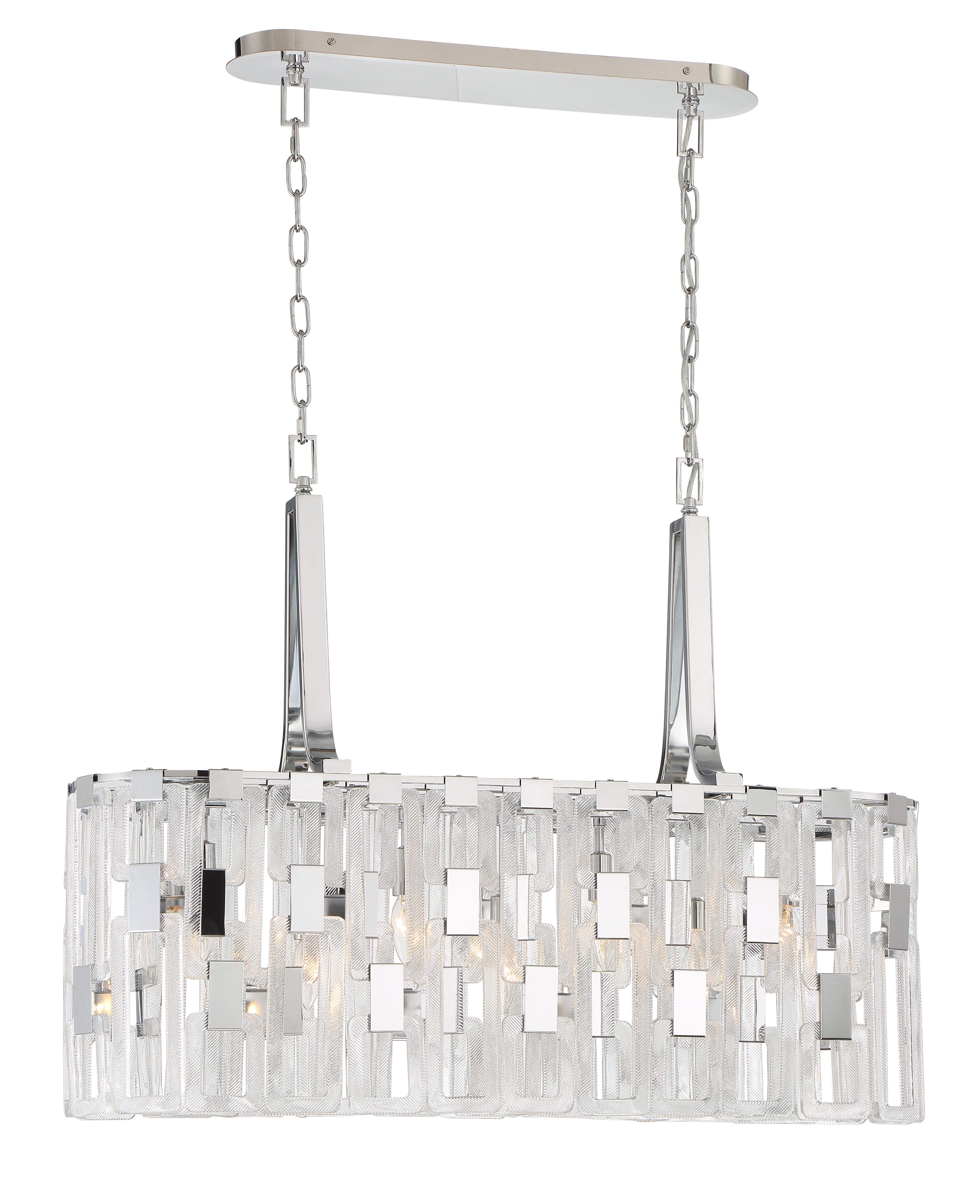 Подвесная люстра Lucia Tucci VIRGINIA Virginia 1370.7 chrome