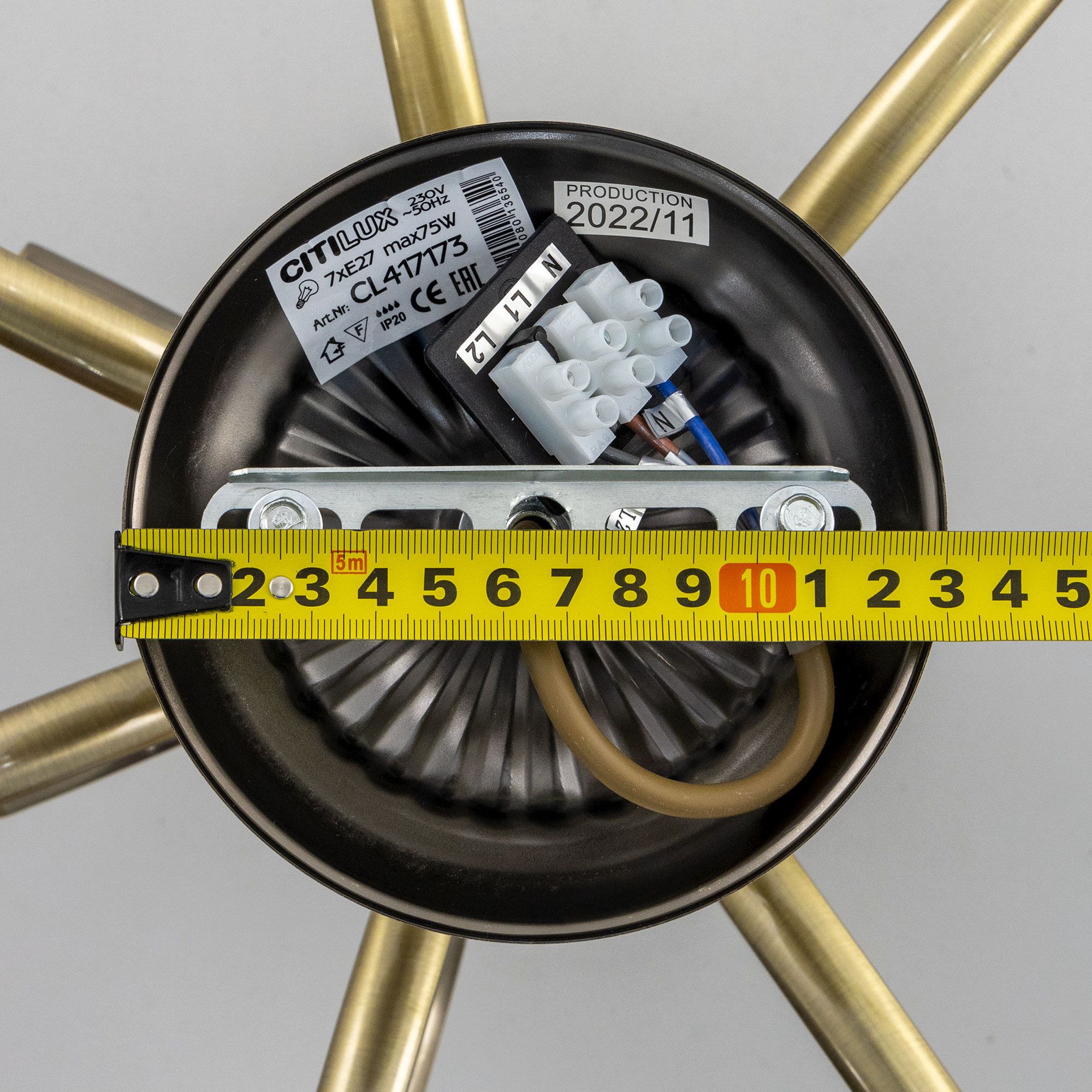 Потолочная люстра CitiLux Франческа CL417173