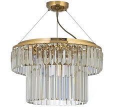 Подвесная люстра хрустальная Arti Lampadari Enio E 1.5.D50.100 GP