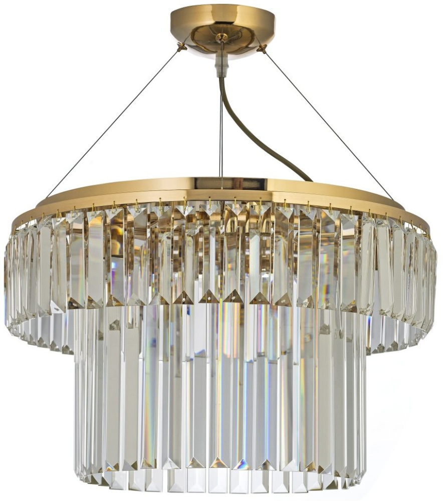 Подвесная люстра хрустальная Arti Lampadari Enio E 1.5.D50.100 GP