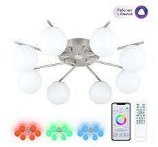 Потолочная люстра CitiLux Адам Смарт CL228A181