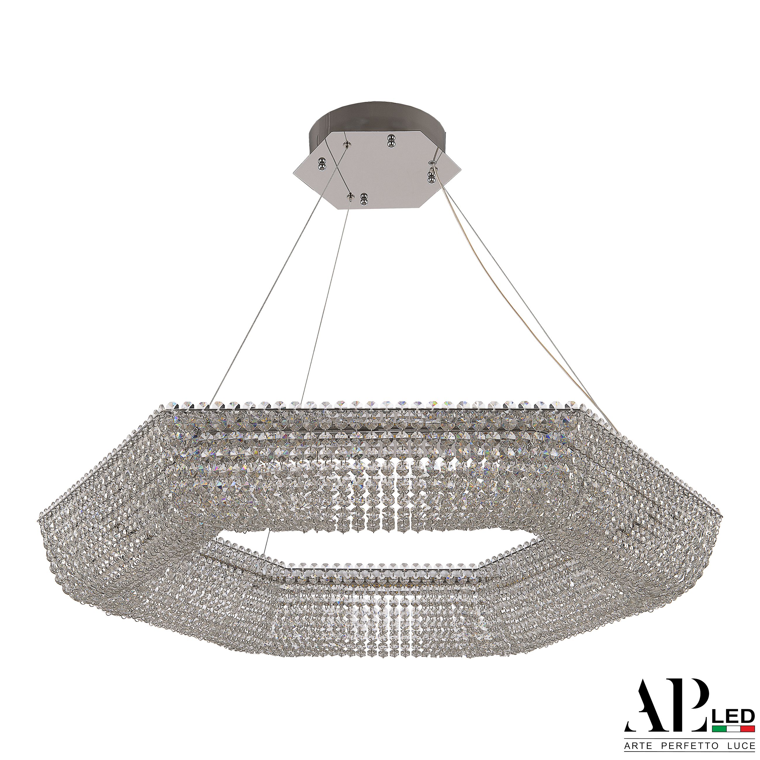 Хрустальная люстра APL LED Sicilia SH506.0.80.A.Ni.4000_BI