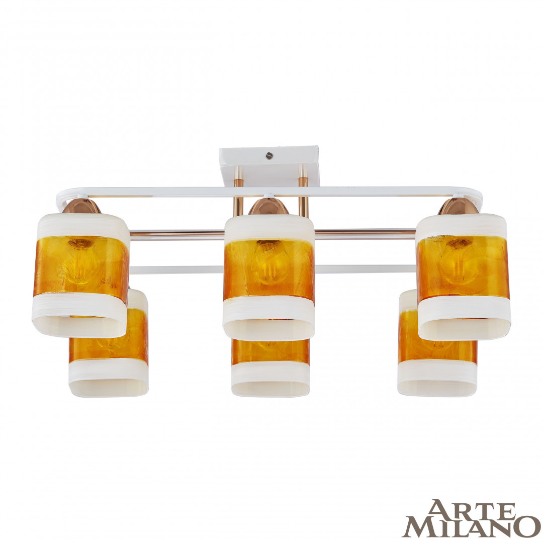 

Потолочная люстра Arte Milano Amalfi 322008/6 WH+FG, 322008/6 WH+FG