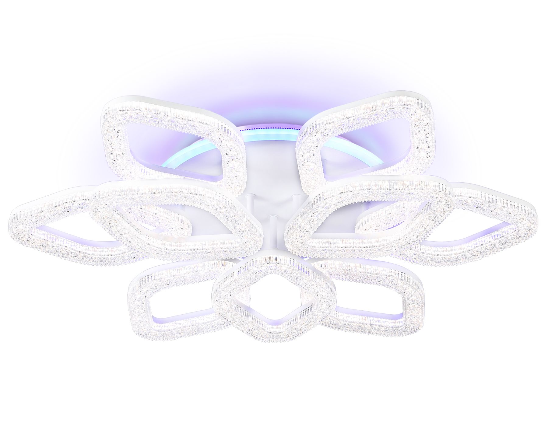 Потолочная люстра Ambrella light с RGB подсветкой и пультом Original FA3929_AMB