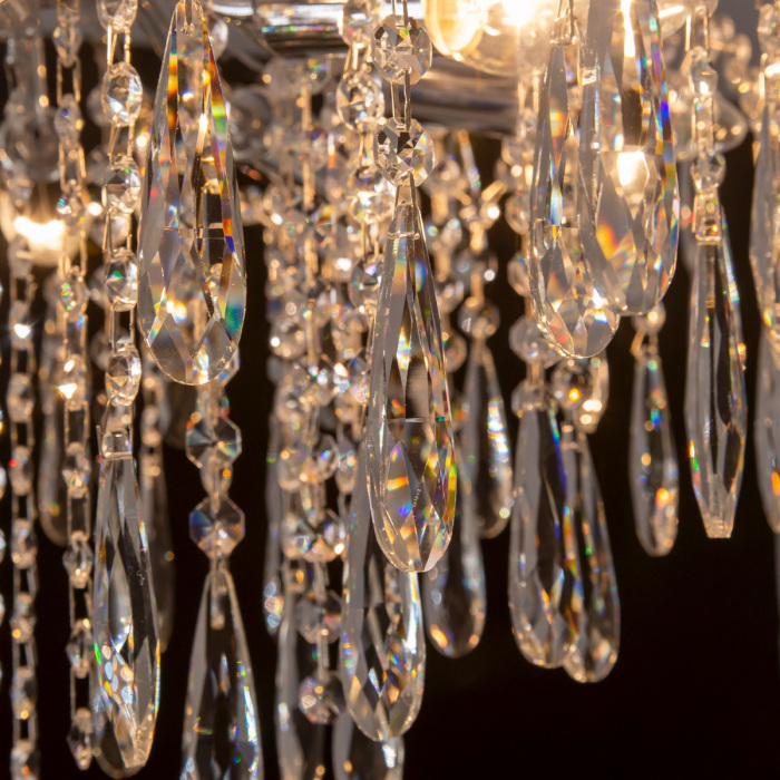 Потолочная люстра CitiLux Селена Хром CL302180