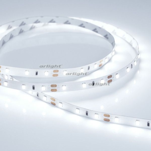 Лента RT-A60-8mm 12V Cool 8K (4.8 W/m, IP20, 2835, 5m) (ARL, Открытый) 014884(2)_ARL