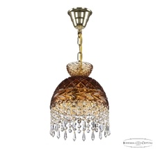 Подвесной светильник Bohemia Ivele Crystal 5478/22 G Amber/M-1F Drops_BI