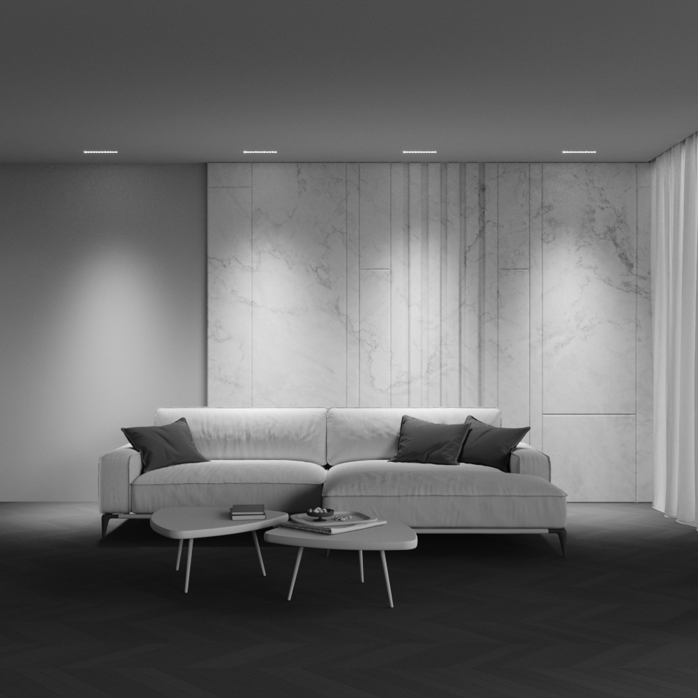 Встраиваемый светильник Maytoni Points DL065-20W3-6K-TRS-W_MY