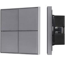 INTELLIGENT Кнопочная панель KNX-304-23-IN Grey (BUS, Frame) (IARL, IP20 Металл, 2 года) 038402 Arlight 038402_ARL