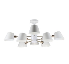 Потолочная люстра MD.9130-8-S WH+AB Imex MD.9130-8-S WH+AB_IM