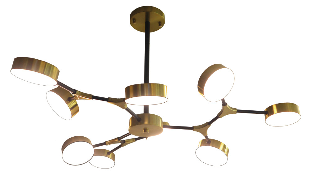 Потолочная люстра светодиодная с регулировкой цветовой температуры Escada 10239/9LED_ESC