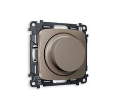 Светорегулятор поворотно-нажимной Ambrella Volt OMEGA 25-600W/LED 5-300W QUANT MO635510_AMB