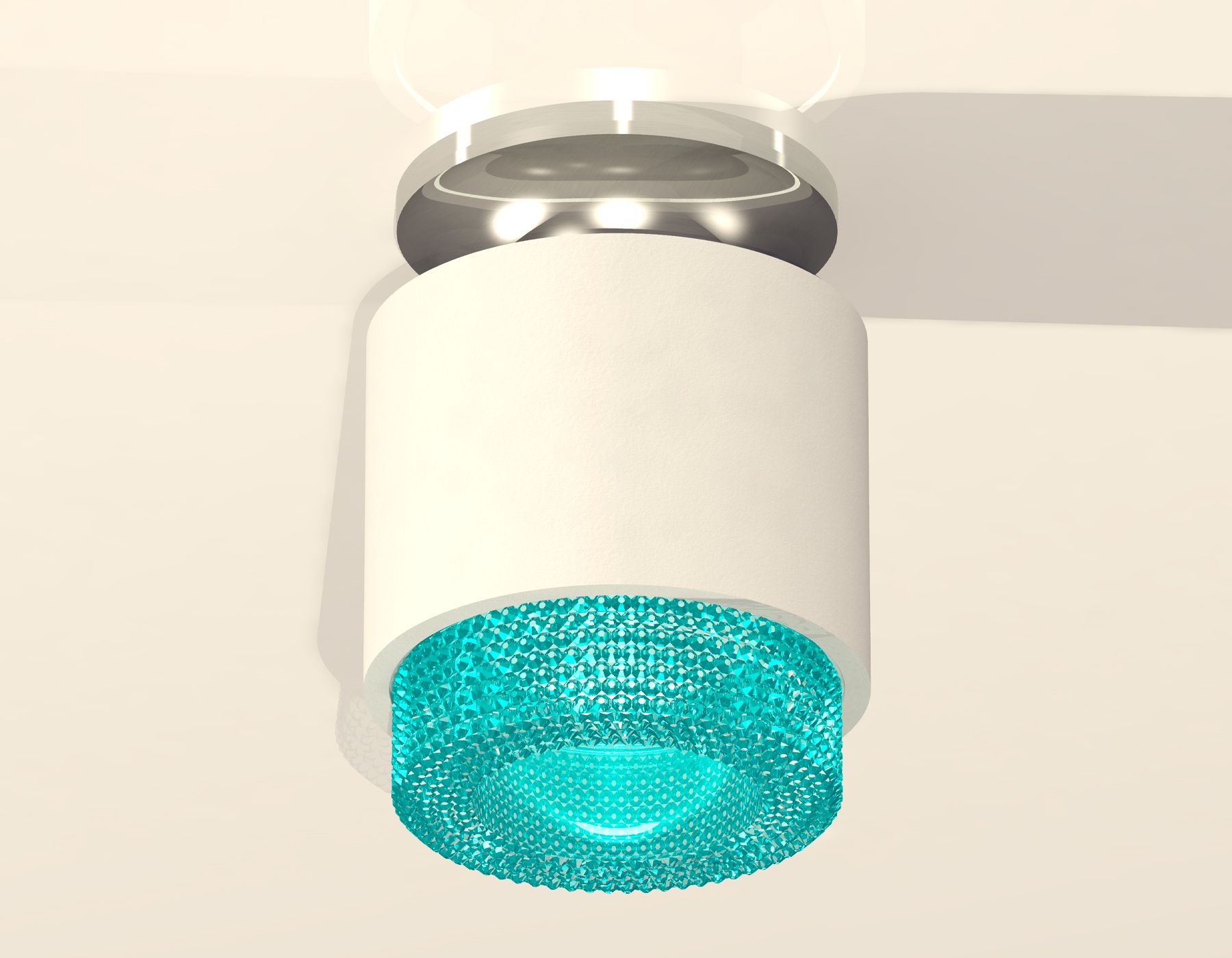 Комплект накладного светильника Ambrella light с композитным хрусталем Techno XS7510082_AMB