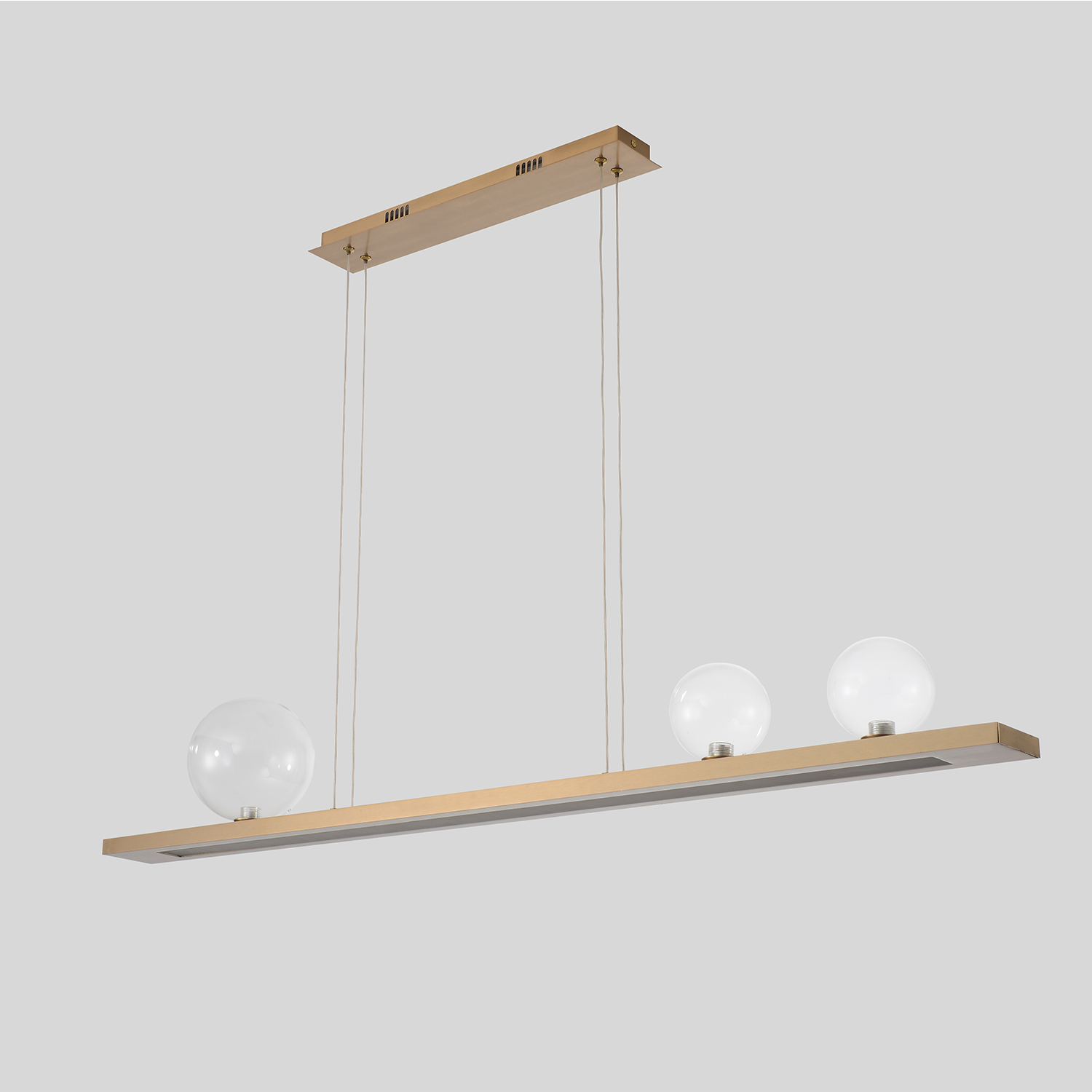 Подвесной светильник Crystal Lux AHORA SP1 L1200 BRASS_CR