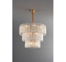 Подвесная люстра  iLamp Manhattan P6315-D800 BR_IP