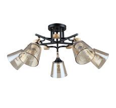 Потолочный светильник Arte Lamp GLASSY A5078PL-5BK