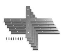Соединитель Х для алюминиевого профиля Profile System комплект 5шт Ambrella Light ILLUMINATION GP8057_AMB