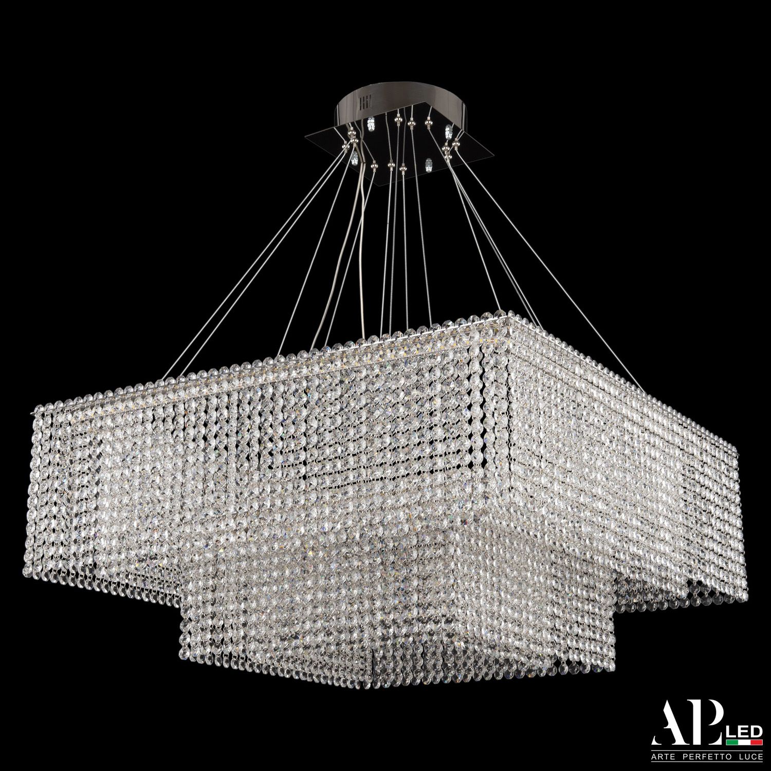 

Хрустальная люстра APL LED Sicilia SH04.71.2D.A.Ni.4000, SH04.71.2D.A.Ni.4000