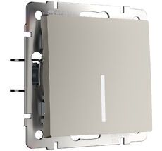 Выключатель одноклавишный с подсветкой Werkel a069448_WR