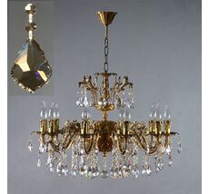 Хрустальная люстра Ambiente Ambient 2118/10 AB Honey Leaf_BZ