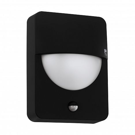 Уличный настенный светильник SALVANESCO 98705, цвет черный - фото 1