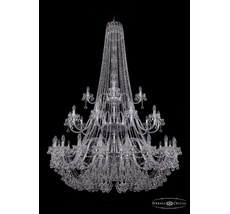 Хрустальная люстра Bohemia Ivele 1409/20+10+5/530/h-203/3d Ni_BI