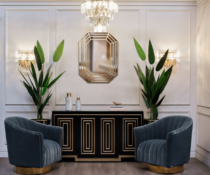 Подвесная люстра хрусталь Garda Decor K2KG1113P-7