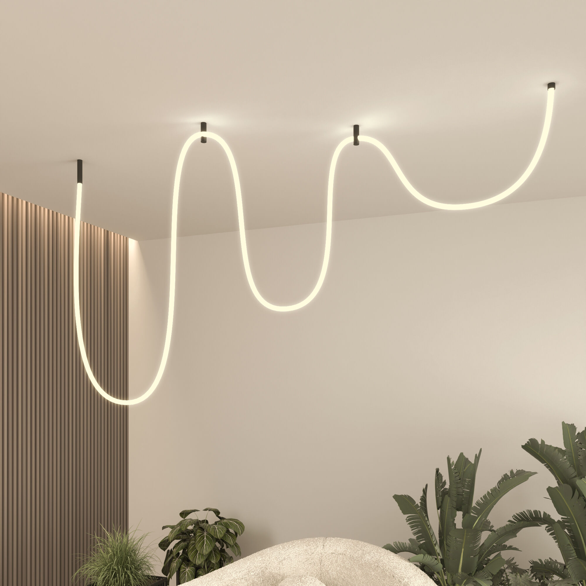 Гибкий неон 5 м 24V 12W 336Led 2835 IP20 Elektrostandard Full light a065973_ES