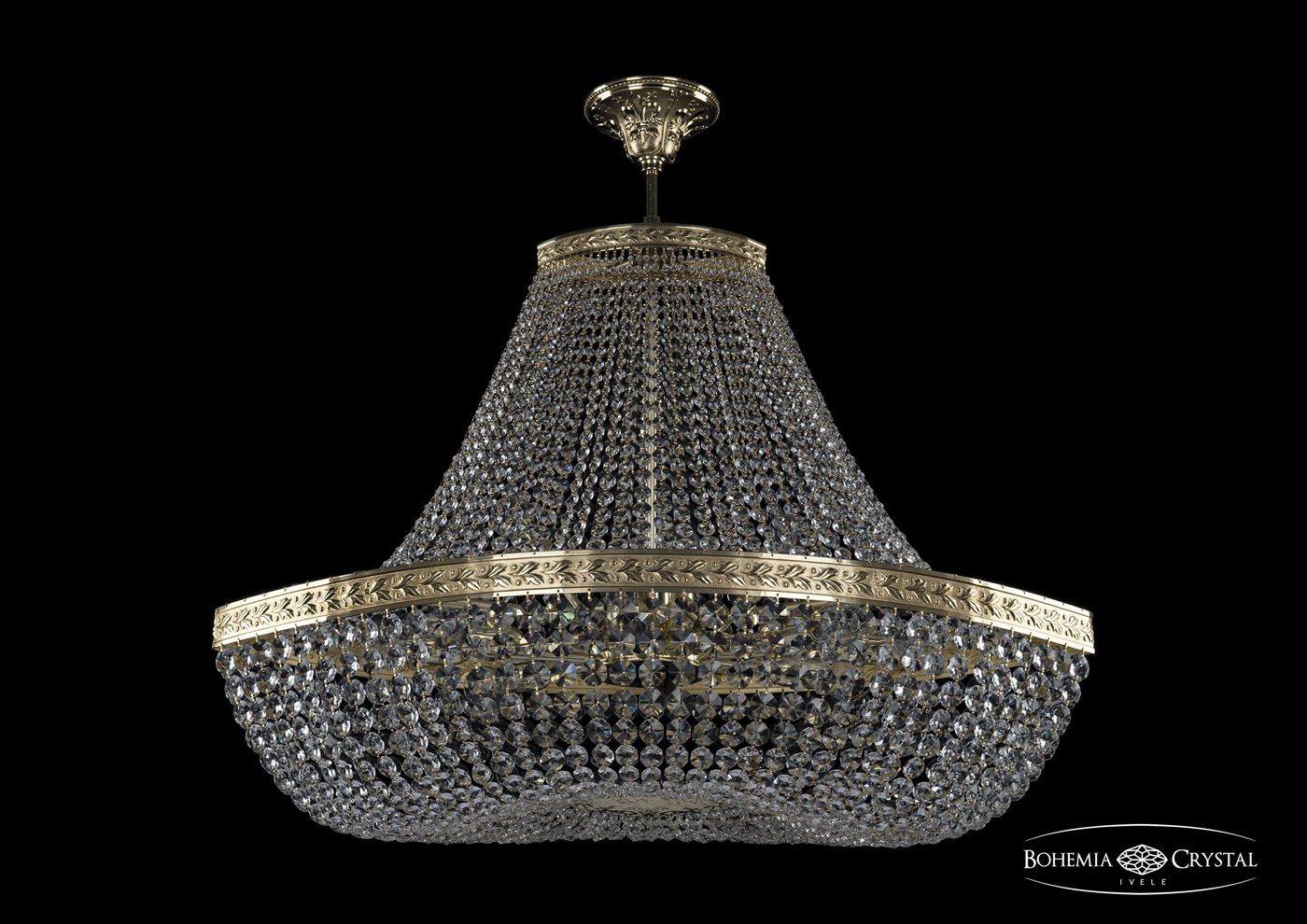 

Хрустальная люстра Bohemia Ivele 19113/H1/90IV G, 19113/H1/90IV G